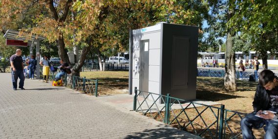 TONE - cabină compactă cu auto-curățare