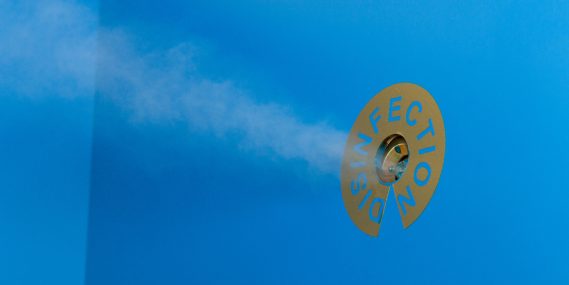 Ciclul de dezinfectare DCN-ECO3 al unei toalete automate Citymatic
